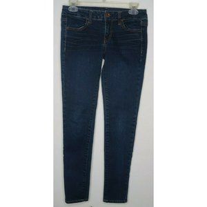 American Eagle Super Stretch Jeggings Women's Size 4 Dark Wash Jeans 29" x 29"